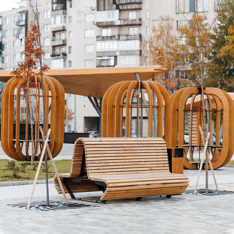 Благоустройство «Молодежного сквера»